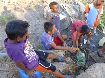 scarce water