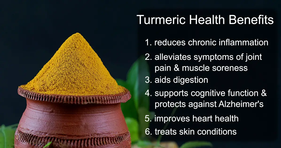 Turmeric Benefits: 5 Healing Properties for Better Health 1 turmeric benefits